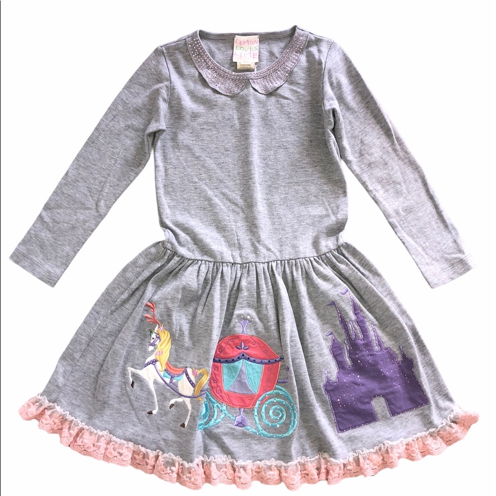 Lemon Loves Lime Cinderella themed dress